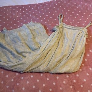 Cottage core milk maid coquette Blu Pepper Light Green Dress small